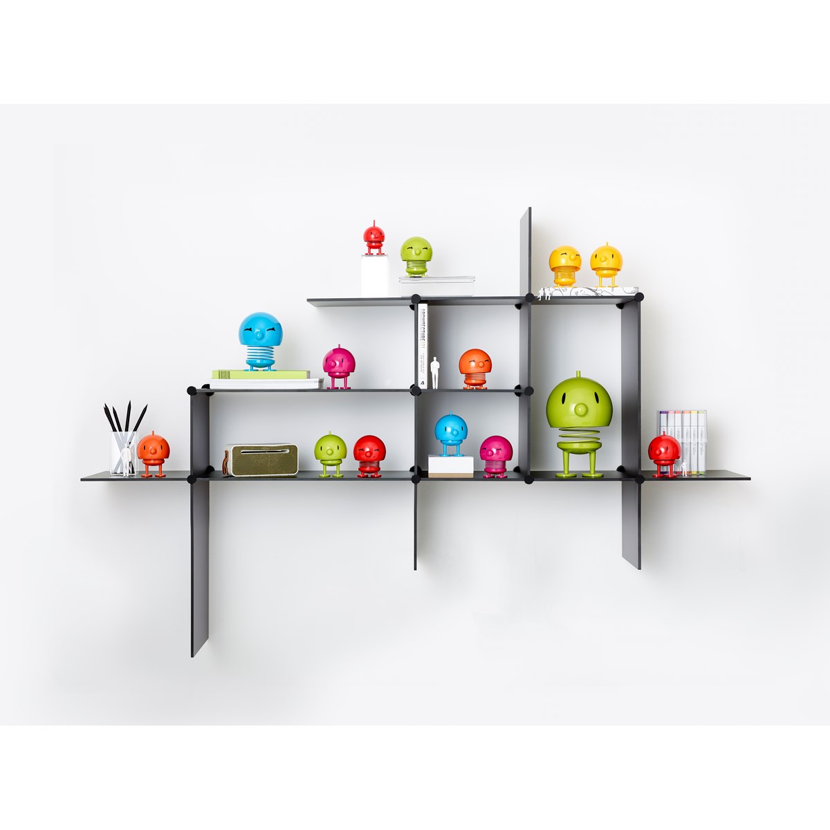 Hoptimist, baby bimble hvit 6,5cm